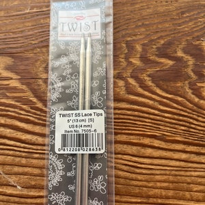 ChiaoGoo Twist Red Lace Interchangebles Size 6
