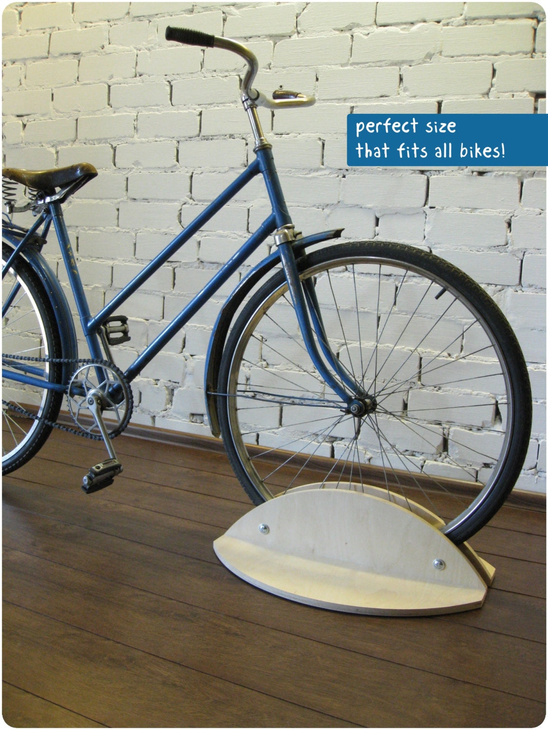 bike with holder