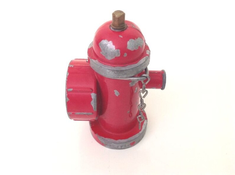 Vintage Tonka Fire Hydrant Red Cast Metal Nozzle Pumper Etsy