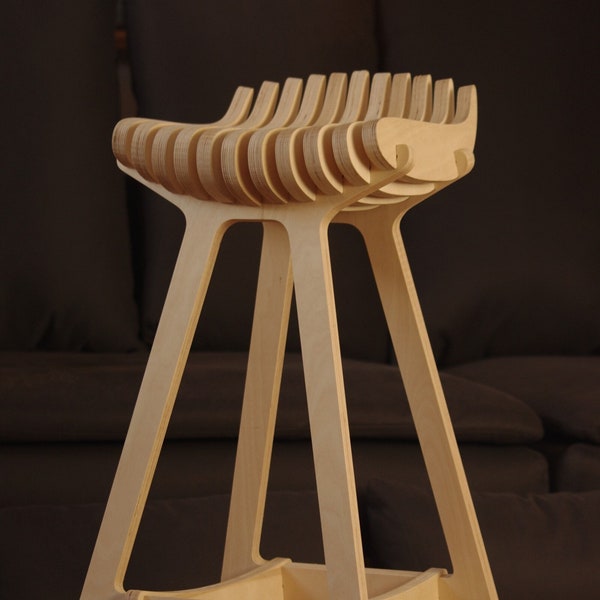 Tabourets de bar, chaise design, chaise moderne, tabouret industriel, tabouret en bois, chaise de bar, tabourets de bar pour îlot de cuisine