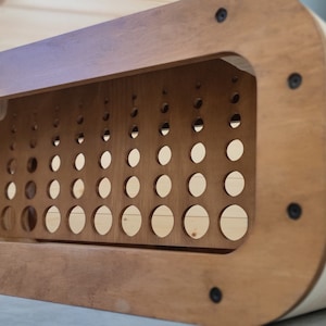 Mid century console, media design cabinet, modern design furniture - oak