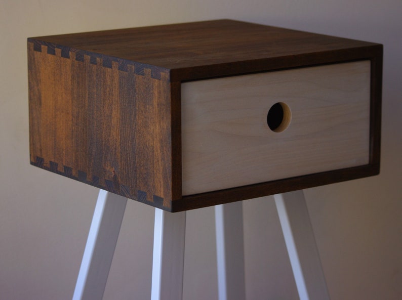 Table, shelf beech oiled image 1