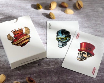 Tattoo Poker Playing Cards - SALE SECONDS