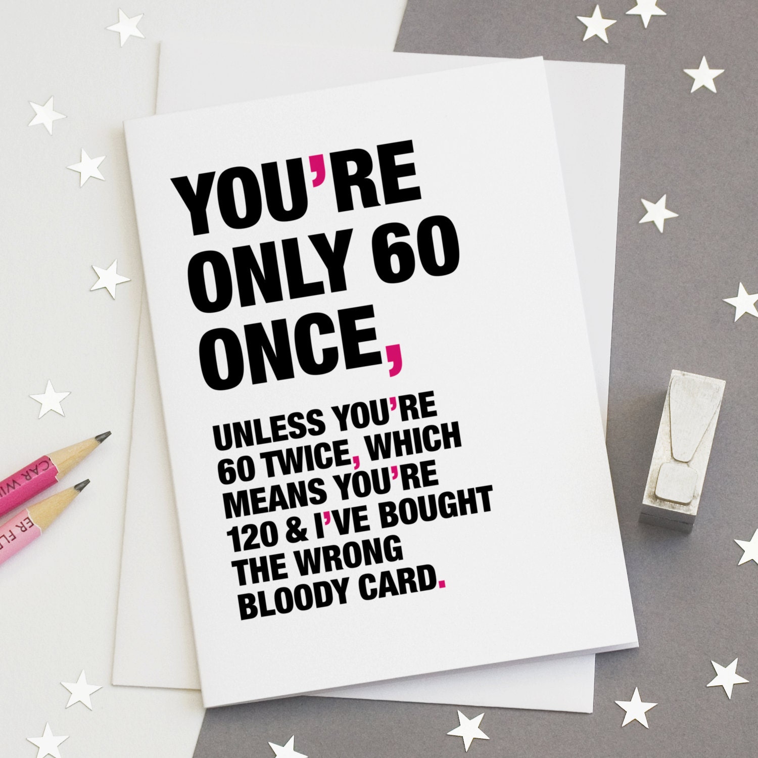 60th-birthday-card-funny-60th-card-sarcastic-60th-card-etsy