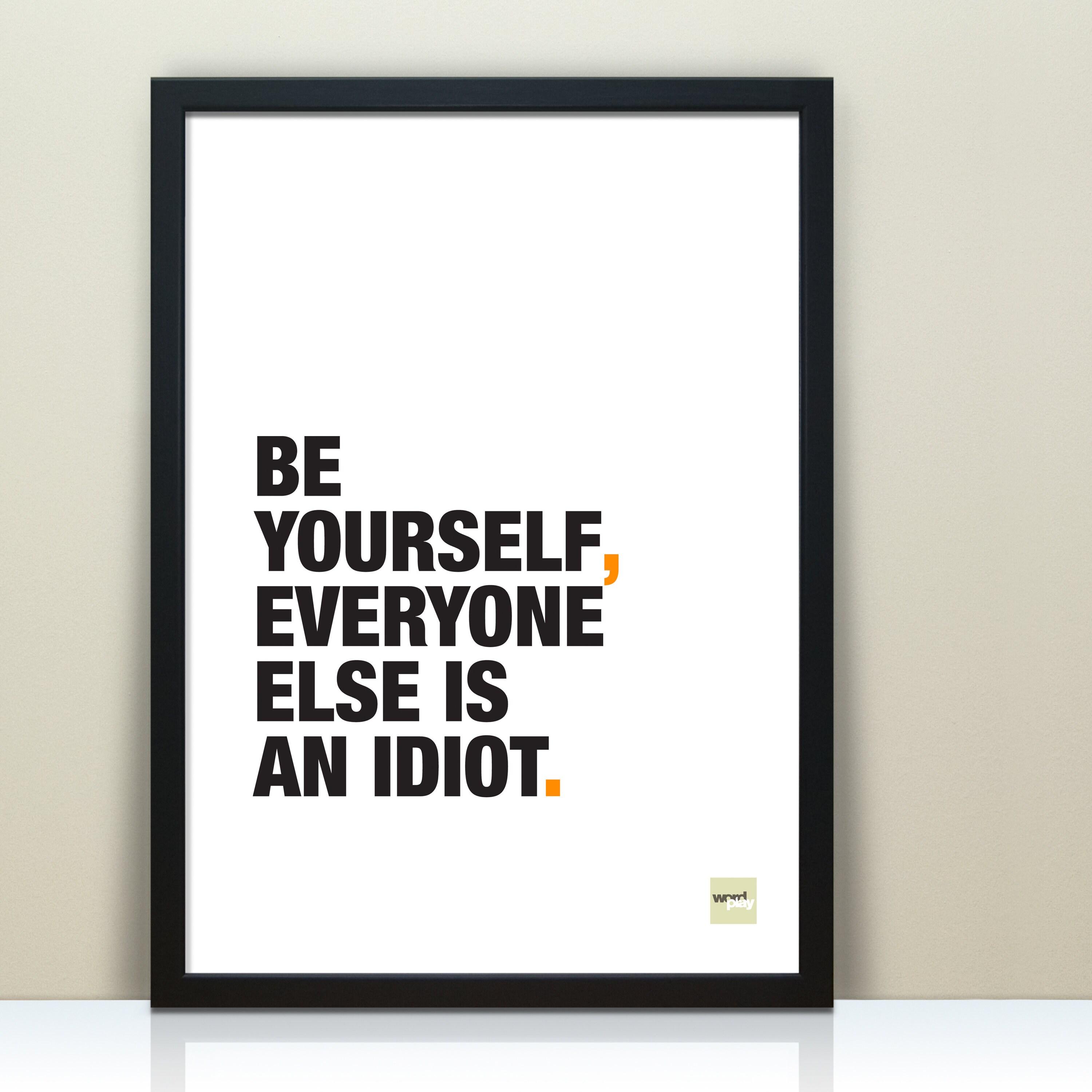 Hello my name is idiot Poster for Sale by Design Kingdom