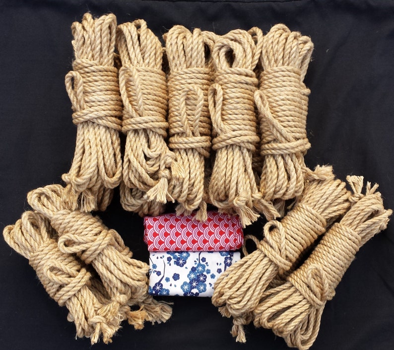 Kinbakushi shibari bondage performance rope kit 