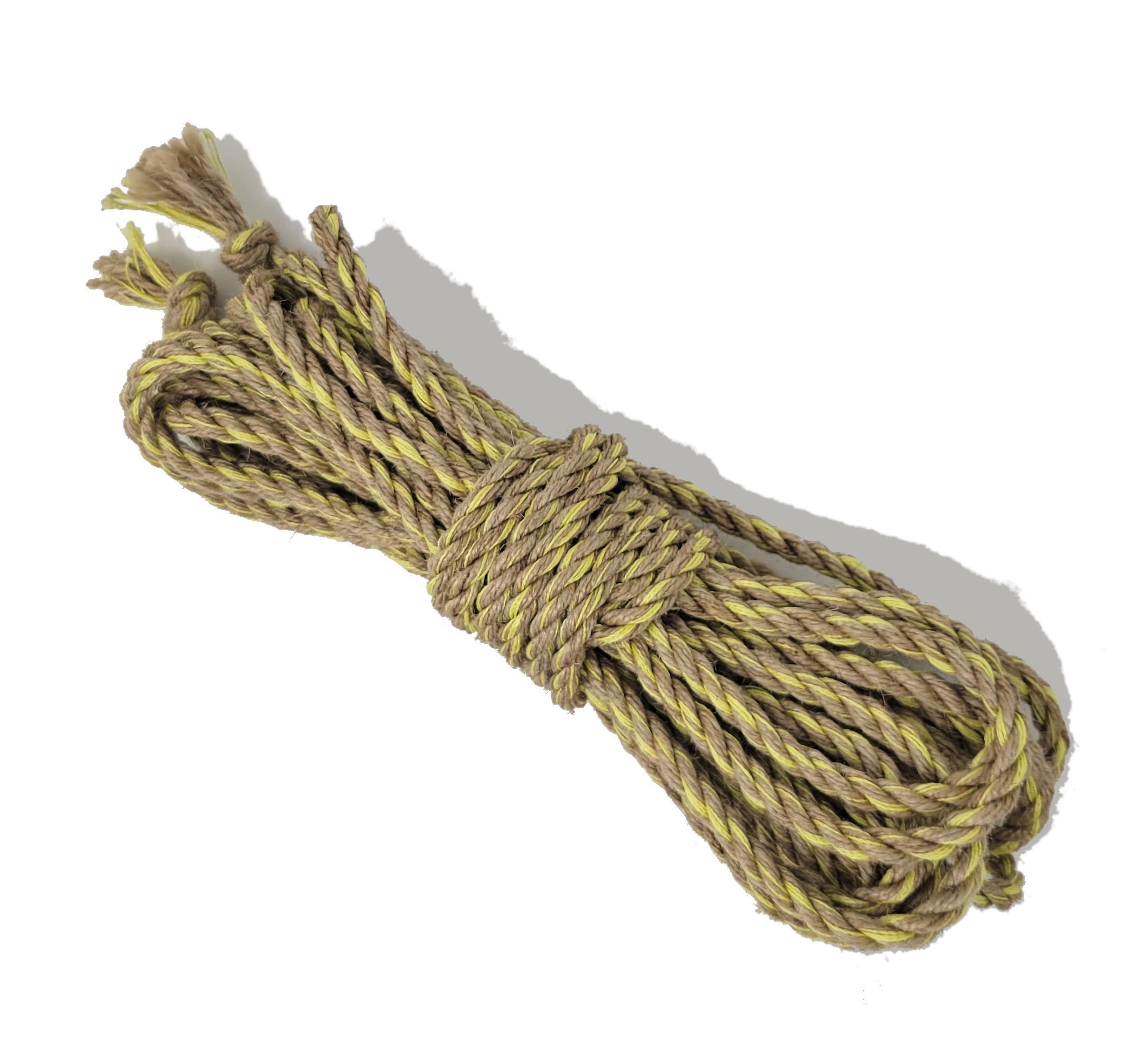 100% Natural Strong Jute Rope 100 Feet 12mm 4 Ply Hemp Rope All Purpose Cord for
