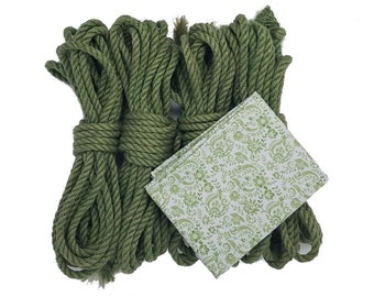 Fern shibari rope bondage kit - seasonal