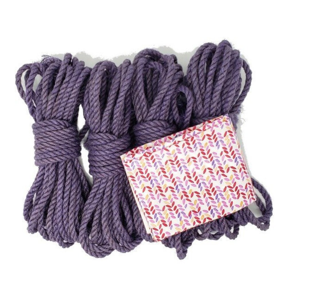 Lavander Rope Lavender Shibari Rope Bondage Kit - Seasonal - Etsy