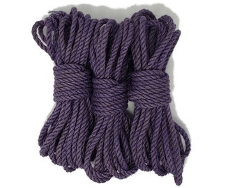 Jute bondage rope - Lavender - seasonal