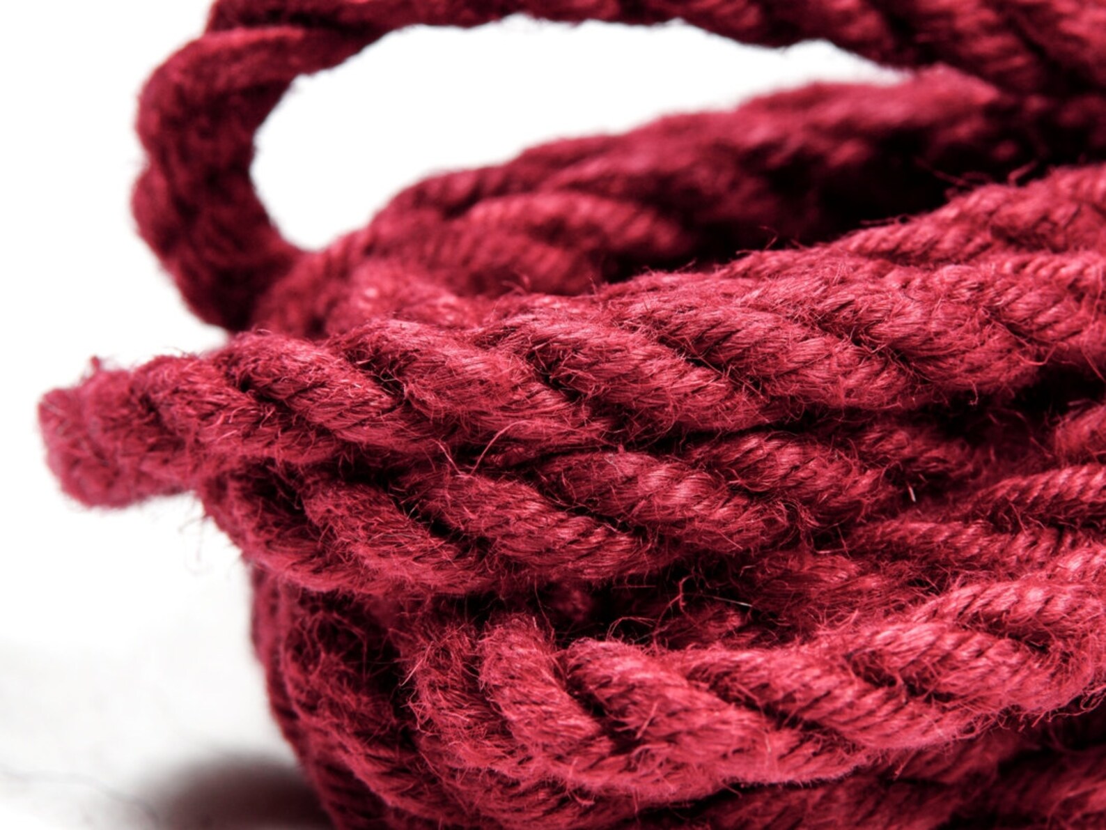 Ruby Ropes Jute Bondage Rope - Ruby Red - Etsy