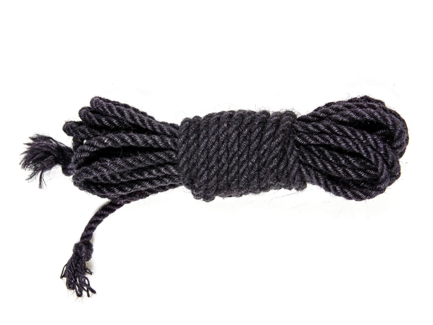 Jute Bondage Rope - Black - Etsy