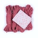 Pink shibari rope bondage kit