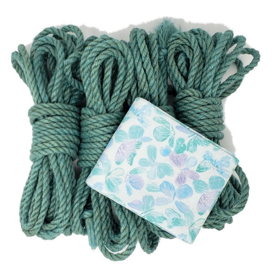 Barbados Blue Jute Rope Bondage Kit - Seasonal - Etsy