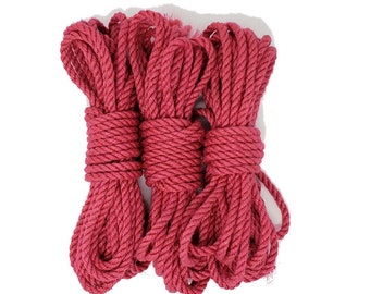 Jute bondage rope - Cherry Blossom - seasonal