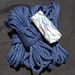 Sapphire blue shibari rope bondage kit