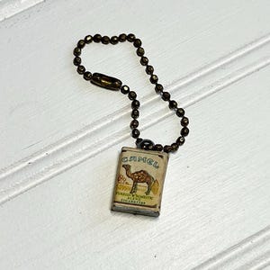 Vintage Camel Cigarettes Keychain
