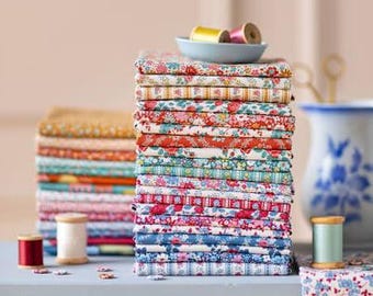 Tilda Village Life 20 Piece Fabric Fat Quarter Bundle