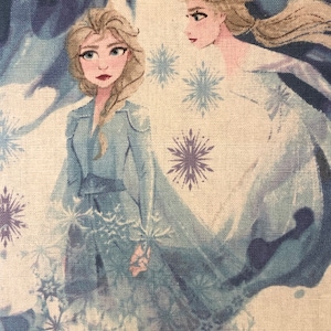 Disney FROZEN II Elsa Cotton Fabric Fat Quarter