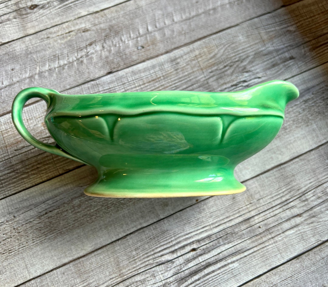 Green Stoneware Gravy Boat, Fiesta Ware Etsy
