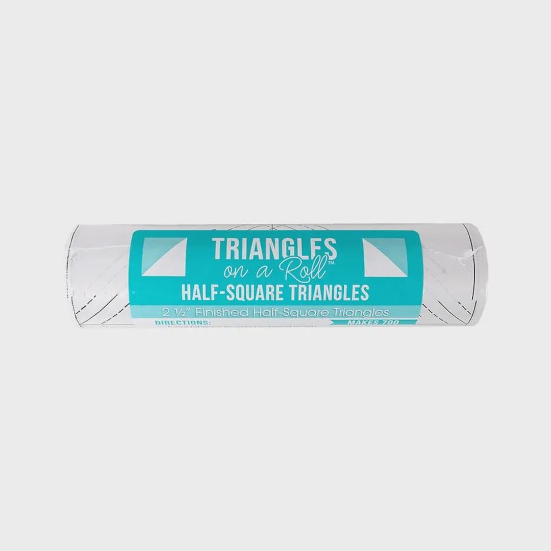 Triangles on a Roll 2 1/2" Half Square Triangle Paper - It's Sew Emma ...