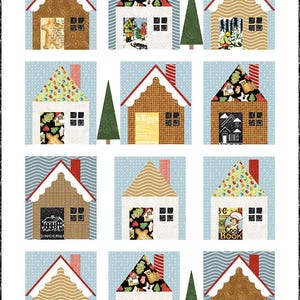 J. Wecker Frisch Gingerbread Lane Quilt Pattern
