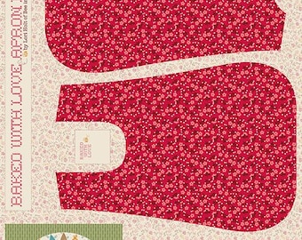 Baked With Love 36" x 54" Home Dec Apron Panel #1