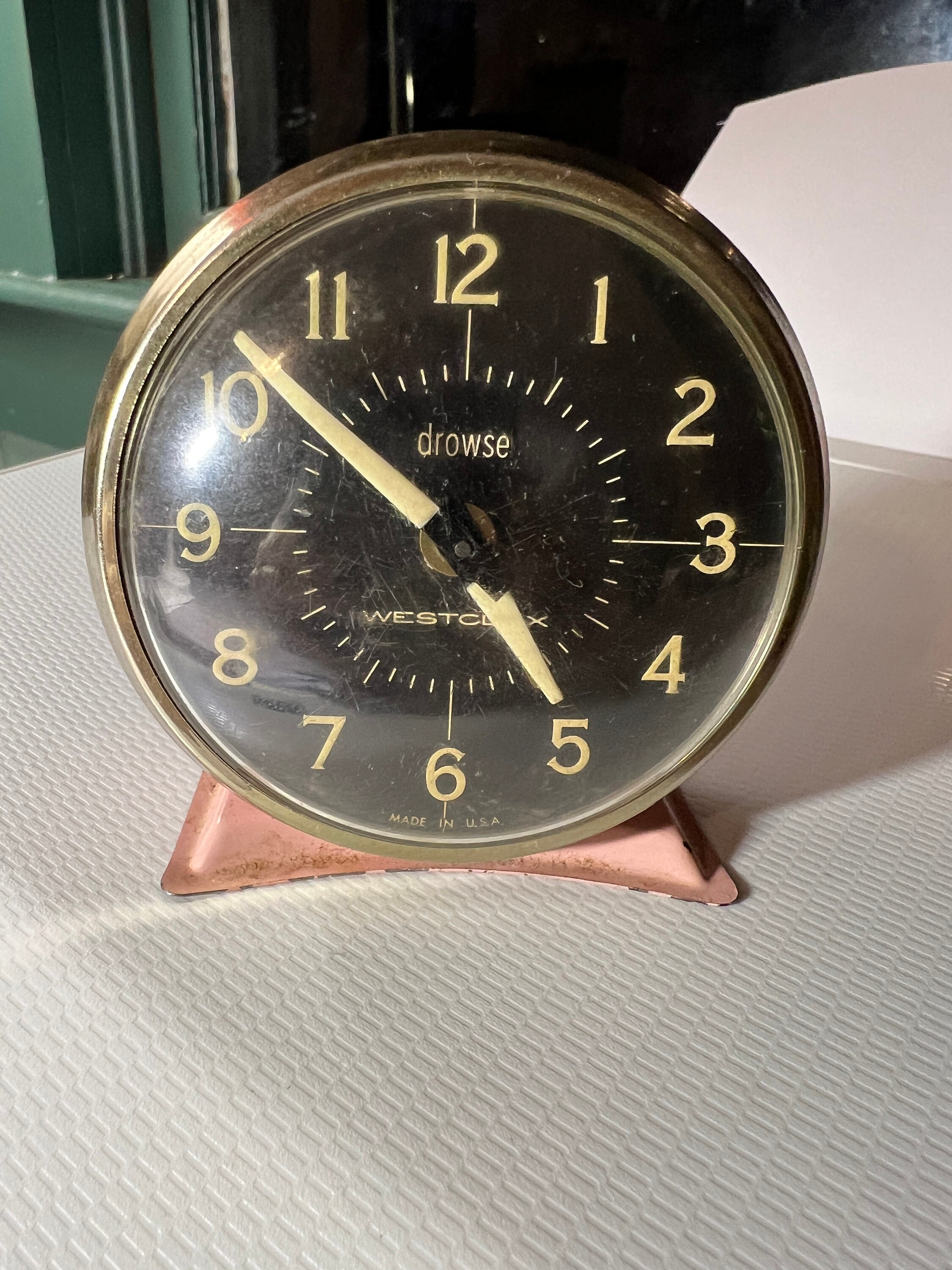 Westclox Vintage Alarm Clock - Etsy Westclox Vintage Alarm Clock - Etsy