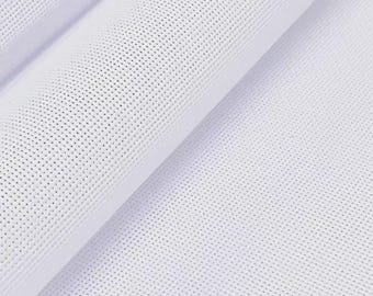 Aida 14 Count White Cross Stitch Fabric Cloth for Stitching