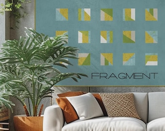 Fragment Quilt Pattern by Zen Chic