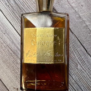 Estee Lauder Perfume Bottle, Youth Dew Estee Lauder Cologne Perfume Splash, Vintage Bottle with Partial Contents
