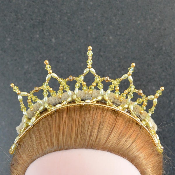 Crystal Dance Tiara. Performance, dance competition, pageant, costume, dress up.