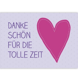 4 Danke Karten Abschied Kindergarten Schule