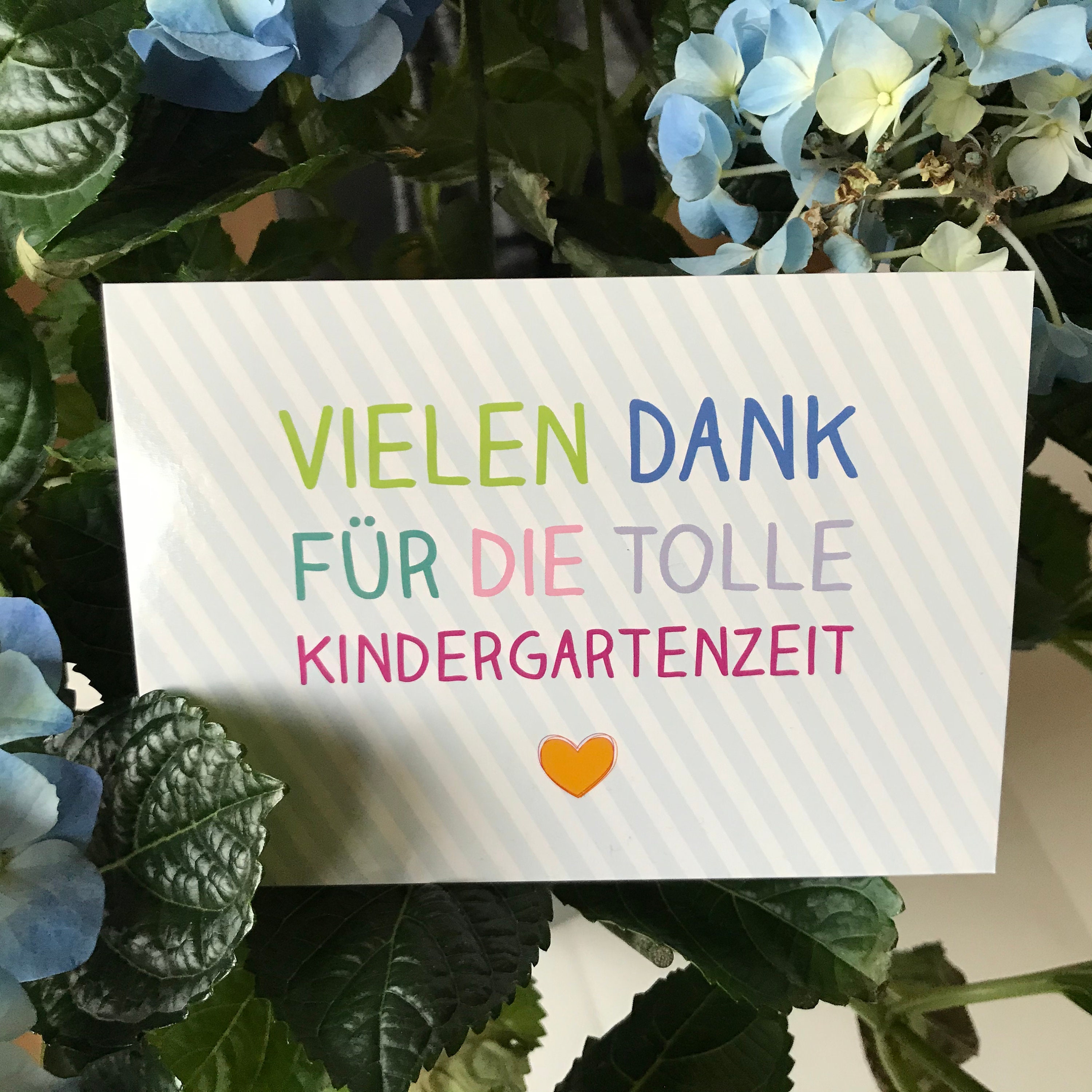 3 Danke Karten Abschied Kindergarten - Etsy