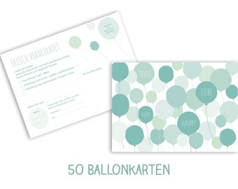 50 balloon flight tickets wedding promotion mint