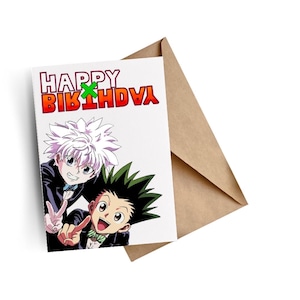 Carte Hunter X Hunter 21e anniversaire