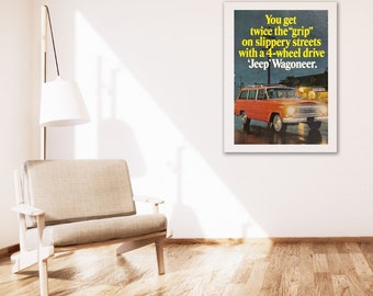 Vintage Jeep Wagoneer Ad
