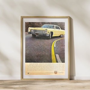 Vintage 1966 Cadillac Ad