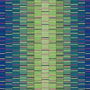 Henry Glass - Mid Century Modern - 2645 - Color Principle - Linear Ombré Fabric - Cut off the Bolt. Quilting Cotton. Sold by the half yard.