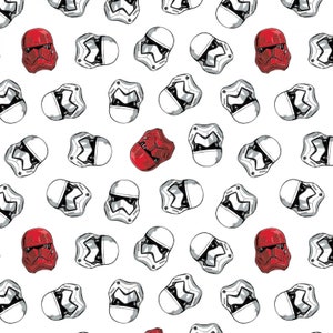Star Wars Sith by Camelot Fabric - Storm Troopers - Sith - one fat quarter - Cut off the Bolt - 100% Cotton.