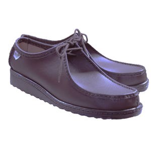 Mens Vegan shoes Men footwear Vegetarian men shoes Non leather shoes Men shoes Men Vegan Laced Shoes image 5