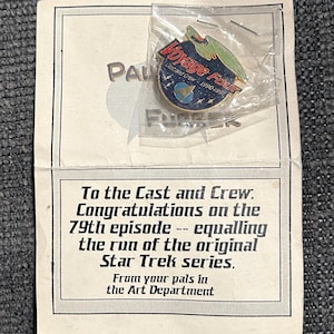 Vintage Star Trek 79th Episode Commemorative Pin