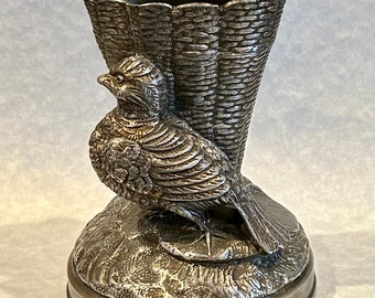 Vintage Metal Mini Vase