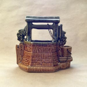 Vintage McCoy Wishing Well Planter