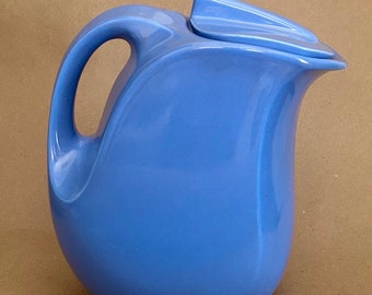 Vintage Blue Hall Ceramic Pitcher