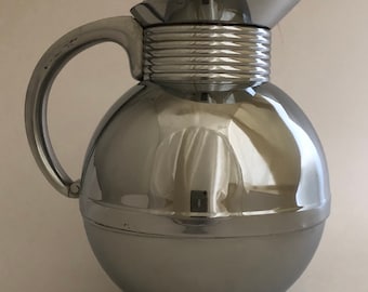 Art Deco Chrome Coffee Carafe