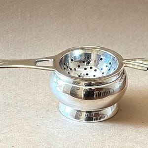 Vintage Silverplate Tea Strainer