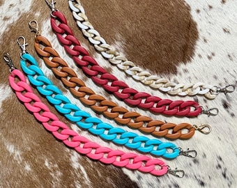Yeti Camino chain Bogg bag chain acrylic chain purse accessories tote accessories yeti custom