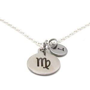 Virgo Necklace, Zodiac Necklace, Astrology Necklace, Zodiac Charm Jewelry, Virgo Charm, Zodiac Jewelry, Jewelry Gift, Birthday Gift
