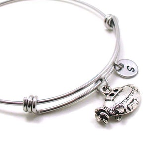 Submarine Bangle, Submarine Charm, Submarine Bracelet, Expandable Bangle, Silver Submarine, Submarine Jewelry, Submarine Bangle Bracelet